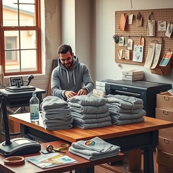 bluzy z własnym nadrukiem