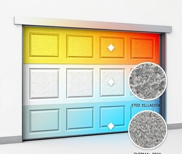 Jak wybrać materiały izolacyjne do bramy garażowej ocieplanej?