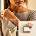 bransoletka damska złota 585