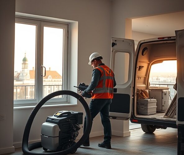 Gdzie wynająć bruzdownicę w Warszawie z odkurzaczem i dostawą dziś?