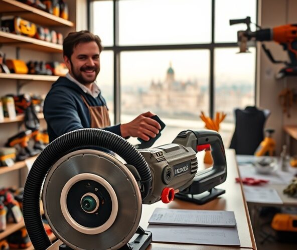 Gdzie w Warszawie wynająć bruzdownicę z odkurzaczem do 150 zł/dobę?