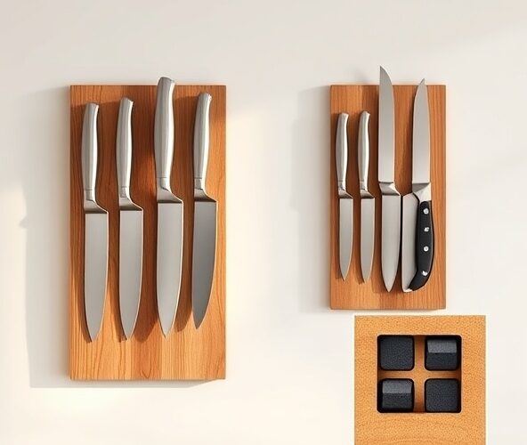 Dębowa listwa magnetyczna do noży: neodymowa czy ferrytowa?