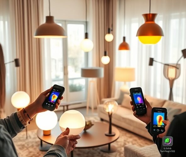 Jak przetestować energooszczędność designerskich lamp przed zakupem?