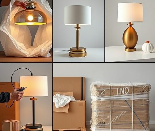 Jak opakować designerskie lampy, by zmniejszyć uszkodzenia w transporcie?