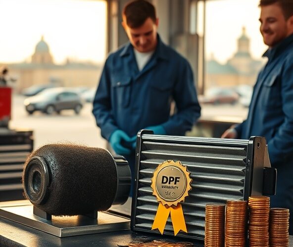 Czy regeneracja DPF w Warszawie z gwarancją jest tańsza od wymiany?