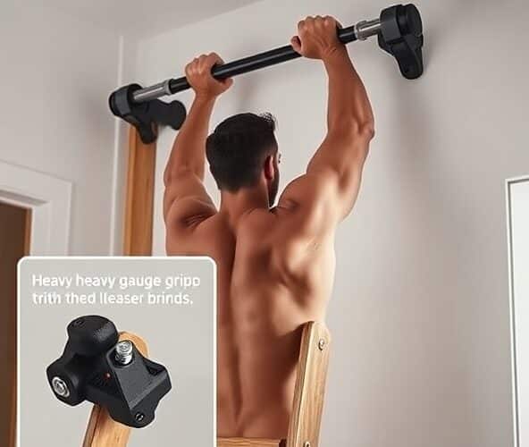 Który drążek do podciągania na drabinkę utrzyma 100 kg bez wiercenia?