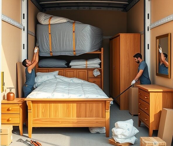 Jak pakować drewniane komplety do sypialni, by uniknąć uszkodzeń?