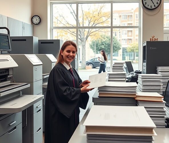 Jak wybrać drukarnię na Mokotowie do drukowania prac z oprawą w 2h?