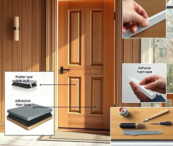 Jakie uszczelki do drzwi w Sulejówku skutecznie zatrzymają przeciągi?