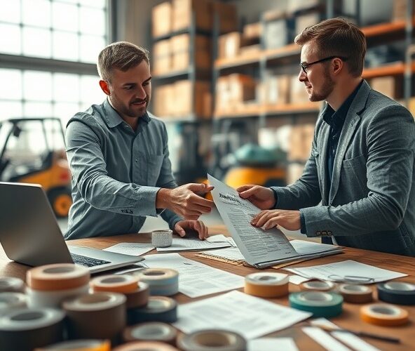 Jak negocjować konsygnację taśm technicznych z dystrybutorem?