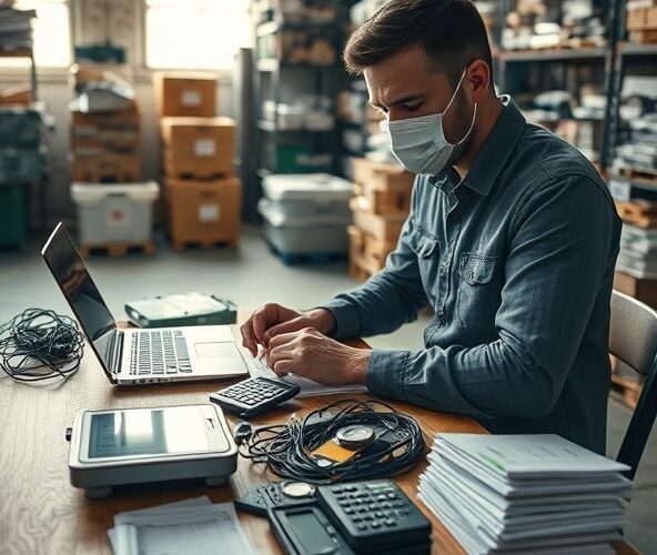 Jak prawidłowo rozliczyć VAT przy sprzedaży elektrozłomu w JDG?