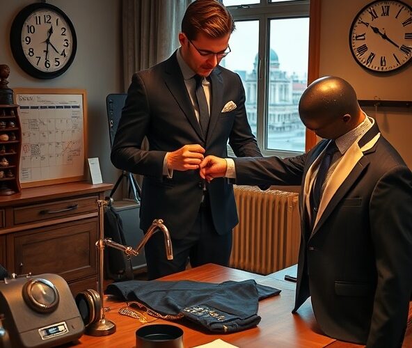 Ile trwa zamówienie garnituru na miarę w Warszawie z jedną poprawką?