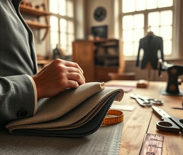 Jak ocenić tkaninę, by garnitur na miarę w Warszawie był trwały?