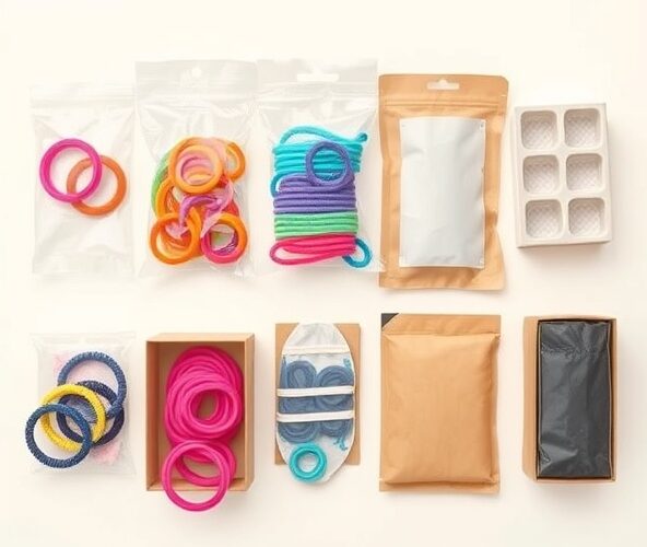 Które materiały opakowaniowe najlepiej chronią gumki na rękę?