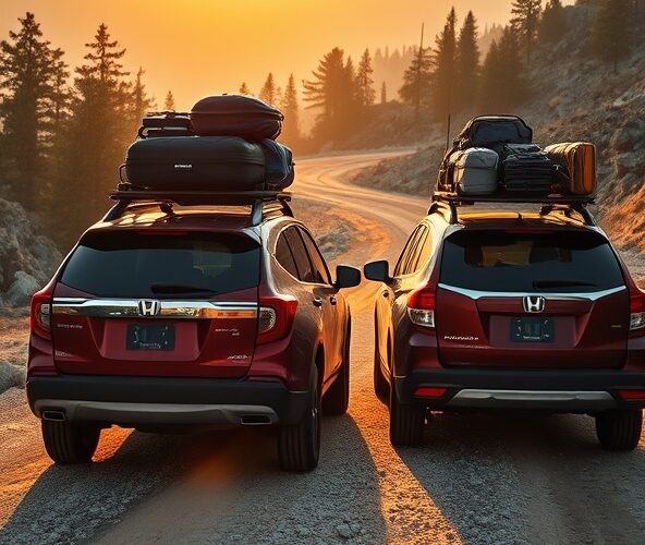 Czy modele Hondy 4×4 lepiej poradzą sobie przy pełnym bagażniku?