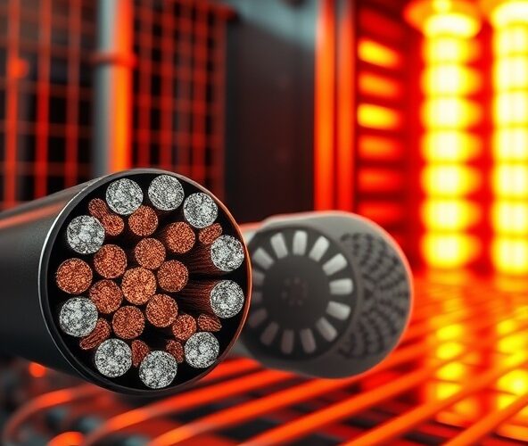 Jak dobrać kable wysokotemperaturowe do grzałek pracujących w 400°C?