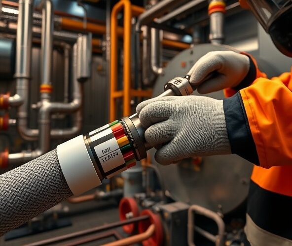 Jak zabezpieczyć połączenia kabli wysokotemperaturowych w kotłowni?