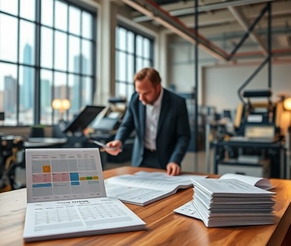 Jak wybrać drukarnię na Woli do kalendarzy firmowych?