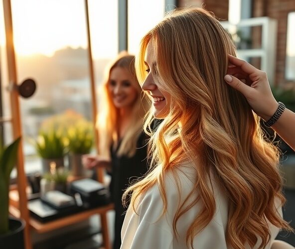 Gdzie w Warszawie koloryzacja z refleksami z próbą przed ślubem?