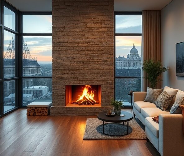 Czy kominek z kamienia naturalnego w Warszawie obniży rachunki?