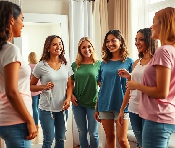 Jak wybrać rozmiary i styl koszulek na wieczór panieński dla przyjaciółek?