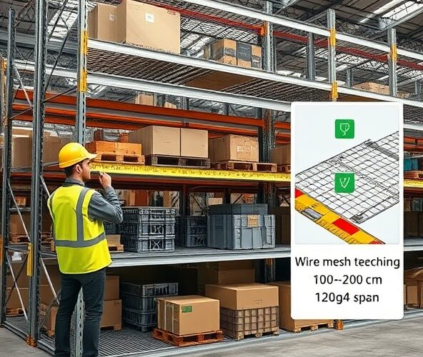 Krata regałowa 100–200 kg/półkę, rozpiętość 120 cm, zgodna z BHP?