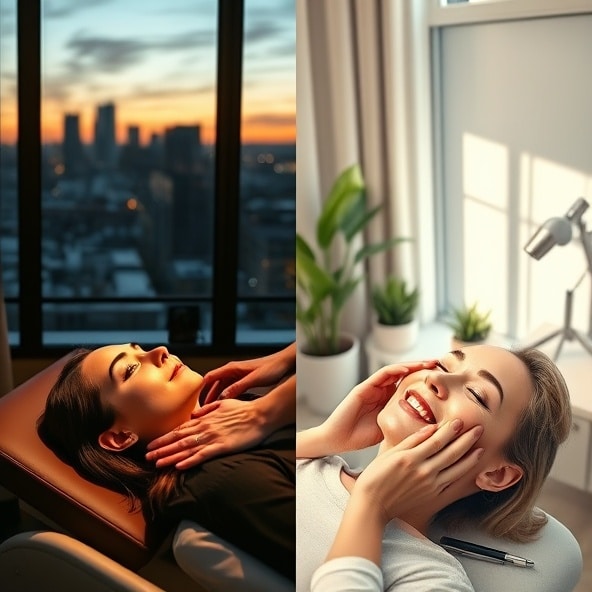 manualny lifting twarzy warszawa