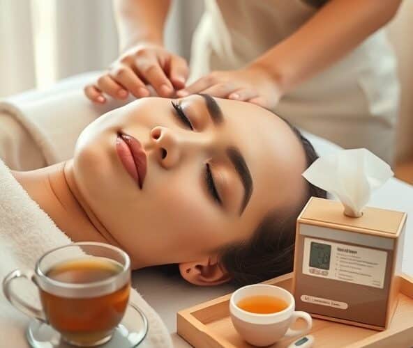 Kiedy po przeziębieniu można bezpiecznie wykonać masaż głowy?