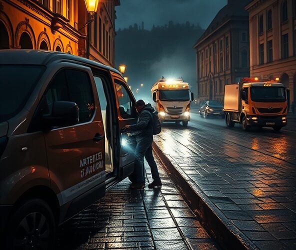 Mobilna wulkanizacja 24h w Toruniu szybciej niż laweta?