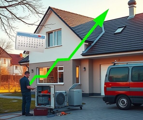 Ile trwa zwrot z montażu pomp ciepła w Pruszkowie dla domu 120 m²?