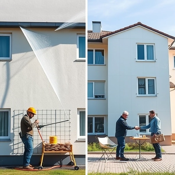 mycie elewacji nadarzyn