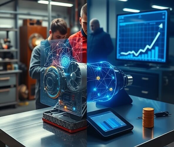 Ile realnie zaoszczędzi warsztat na naprawie skrzyń biegów dzięki AI?