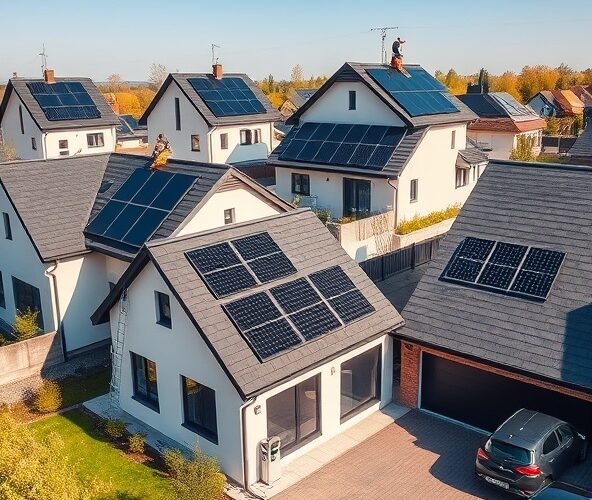 Czy w nowych domach Stara Wieś można zamontować panele fotowoltaiczne?