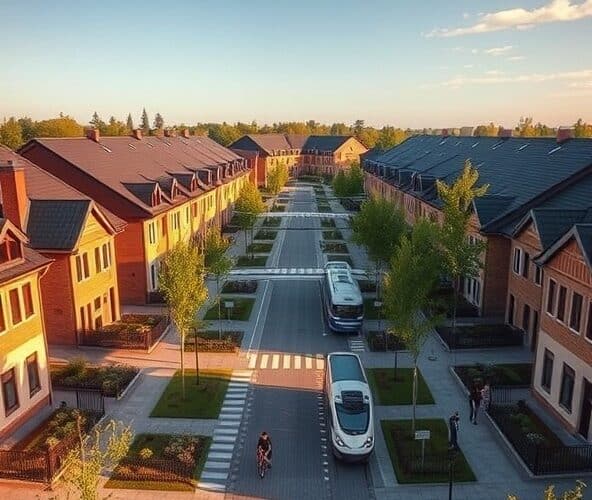 Które nowe segmenty Makbud w Grodzisku najbliżej stacji WKD pieszo?