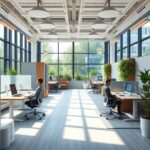 nowoczesne biuro aranżacje