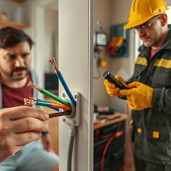 obróbka kabli elektrycznych