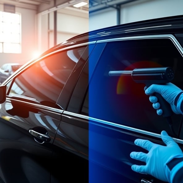 oklejanie szyb samochodowych