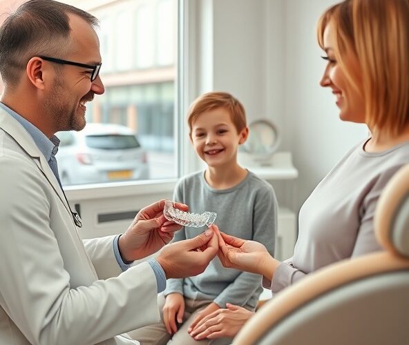 Jak wybrać ortodontę dziecięcego w Łodzi, który zakłada nakładki?