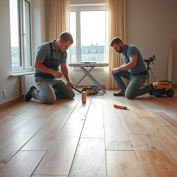 parkiet układanie warszawa