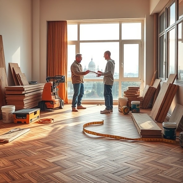 parkiet układanie warszawa