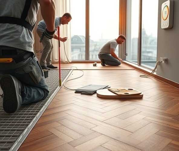 Jak wybrać firmę do układania parkietu w Warszawie pod podłogówkę?
