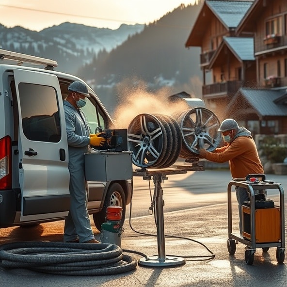 piaskowanie felg zakopane