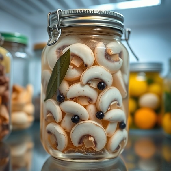 pieczarki krojone w zalewie naturalnej