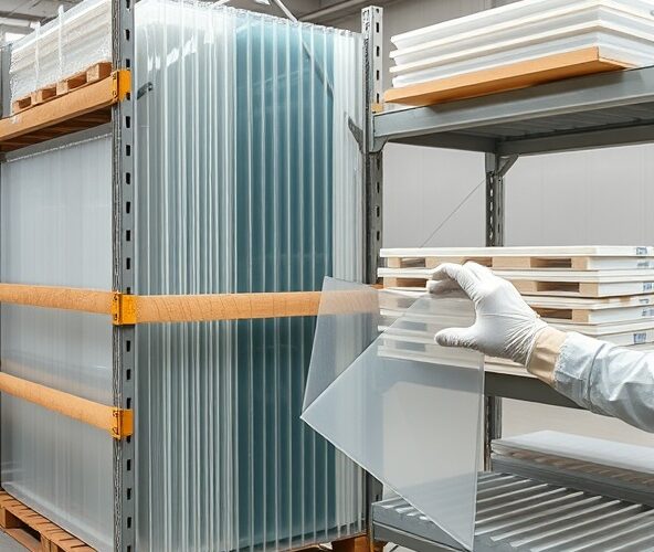 Jak magazynować szyby plexi, by uniknąć zarysowań i odkształceń?