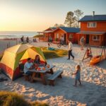 pole namiotowe pustkowo