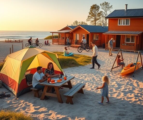 Jakie udogodnienia przyciągną rodziny na pole namiotowe Pustkowo?