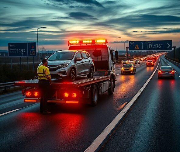 Która pomoc drogowa na Białołęce odholuje auto z S8 w 30 min?