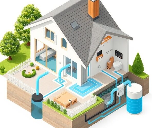 Jaką pompę do wody wybrać do domu z dwoma łazienkami i ogrodem?