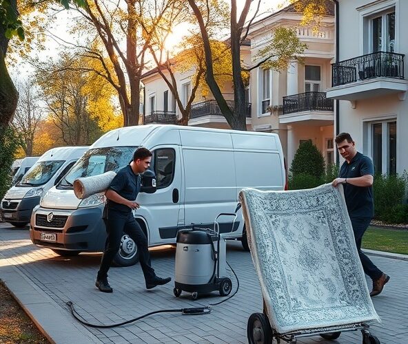 Gdzie zamówić pranie dywanów w Wilanowie z odbiorem jeszcze dziś?