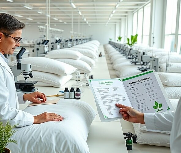 Jak producent kołder uzyska certyfikat Oeko-Tex?